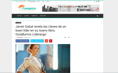 El medio EnFranquicia se hace eco del GuíaBurros: Liderazgo, de Javier Galué